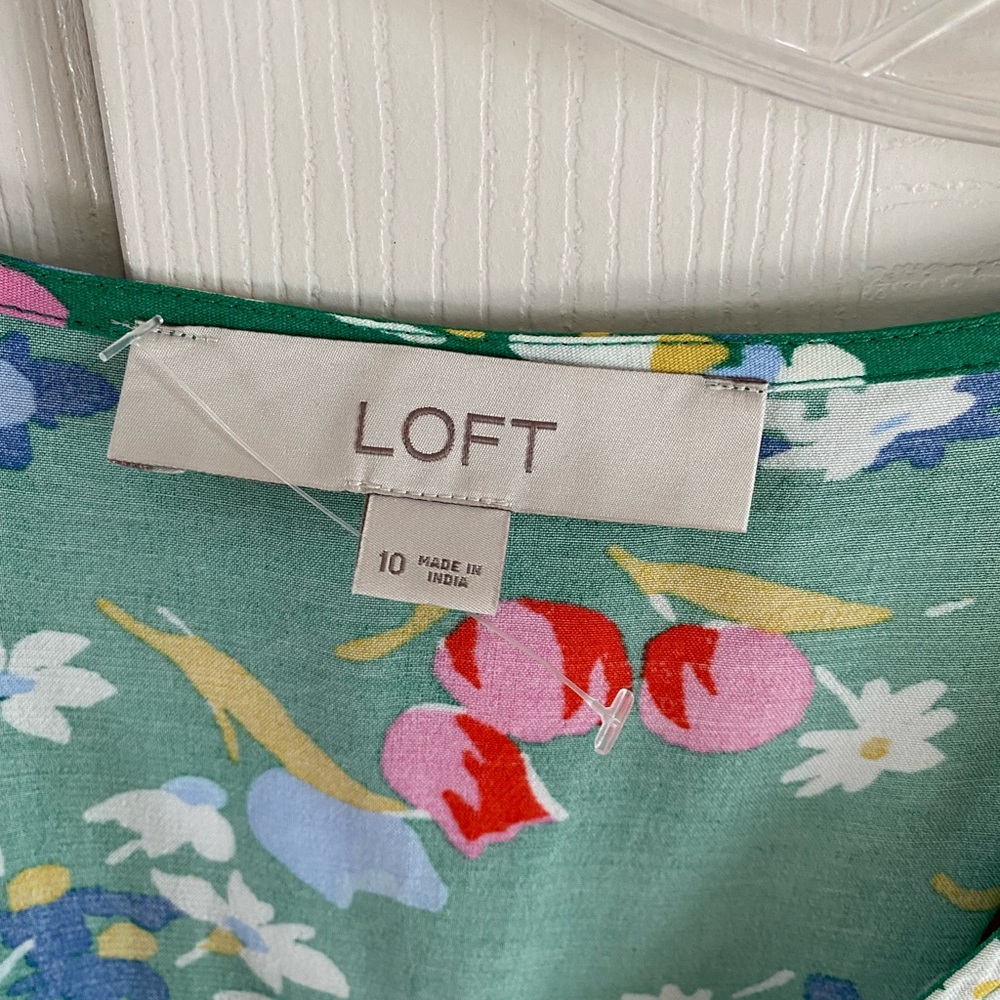 Cute spring midi dress the loft